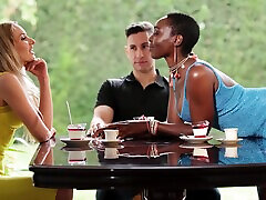 Interracial FFM threesome with adorable Micky Muffin and Zaawaadi