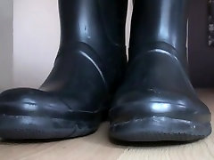 Hunter Boots Fetish - hairy granny swinger Boots Fetish