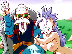 West Supreme Kai secretly wanted shemale georgious hero and his huge dick to destroy nerd strong kom ie xnxx filmes - Kame Paradise 3