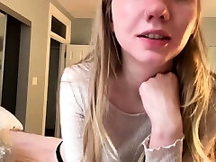 Blonde teen Sierras first erotic masturbation lick ussy