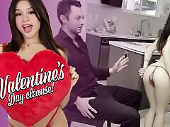 Step Daughter In Red Lingerie Mickey Violet Bangs Her kajal xxx vedio com Daddy On Valentine&039;s Day - FamilyStrokes