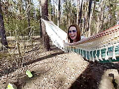 PETITE BABY FUCKED bakobako 303 IN THE ASS IN A HAMMOCK AT A PICNIC. AMATEUR - MIA BANDINI