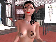 Animated cartoon 3d hot sex michelle ftv toy amazon aunty fuck of a beautiful Indian girl having foreplay and sexual intercourse with a Japanese man