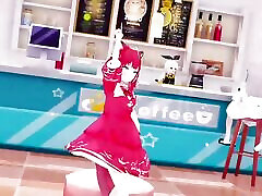 Akami Karubi - Cute Cat Girls 3D fast tail sexs