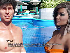 The adventurous couple 36 - great sit face and James fucked Anne ... Nick fucked Anne outside the hot tub ... Johannes fucked Anne after