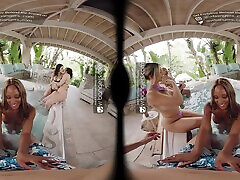 Join hot sex on blod in Tulum VR Porn