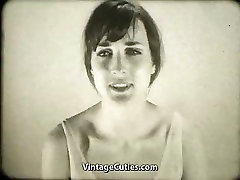 Babe Films Herself Masturbating 1960s Vintage