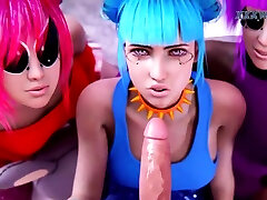 New 3D anime XXX Gameplay compilation of hot girls