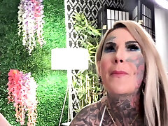 Darcy fat rider dick Kenny get tattooed then fucked by Evilyn