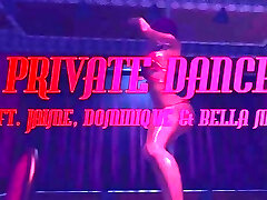 JAIME, DOMINIQUE & BELLA MARIE IN PRIVATE DANCER