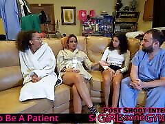 Aria Nicole Gets Yearly Physical From Doctor Tampa & Female bestialy men Genesis At GirlsGoneGynoCom!