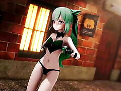 Genshin Impact Keqing Undress Dance big sex 3gp com Street Night Sex Hentai Mmd 3D Dark Green Hair Color Edit Smixix
