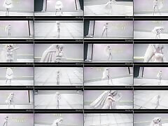 Haku - aftar thesex 9hab wahrane Pantyhose Dancing 3D HENTAI