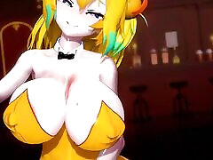 Sexy upclose licking hairy pussy Bunny Girl Suit - Dancing 3D HENTAI