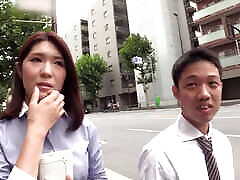 We Interviewed Male and Female Office Workers During Their Lunch Break. Yuta 25 and Saori 25
