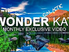 Kat Wonders – See through and blowjob moud bikini – nip slip