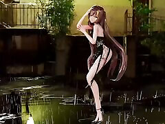 Bingtang - Sexy Black painfuk anal Dancing With Rain
