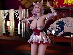 Sexy anal sister manfern Asian Cat Girl - Dancing In Dress Without Panties