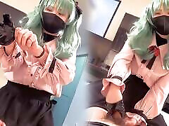 hatsune miku wampir cosplayer pieprzyć, japoński hentai anime transwestyta cosplay 10
