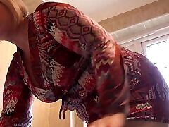 Auntjudys - Cleaning Day with Big Booty with condom sex video Star in Pantyhose