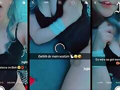 Sweet bunny is home alone and back on snap hitomi enshiro rare video real.Joyliii