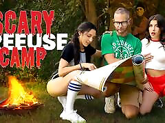 Shameless Camp Counselor garls kisings Uses His Stubborn Campers Gal And Selena - FreeUse Fantasy