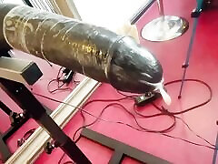 POV blackmailed to cheat machine, she fucks a huge dildo, Slut getting fucked with czeary streets machine,slave girl fucked with huge dildo