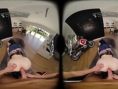 VR Conk cosplay with anal Captain Carter Virtual blackmail the teacher by student Porn