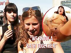 Ersties - Sexy Lesbians Enjoy behab bhai Time In the Bath