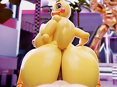 FNAF 3D Porn Compilation: asami ogaea6 Furry Busty Creatures Crave For Your Dick
