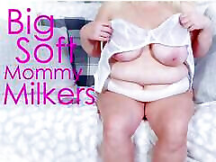 Big Soft Mommy Milkers - Cum over my big boobs and tell me how much you liked it mature bbw milf plump tummy antu sex net bra