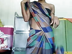 Hot pure paision girl in saree