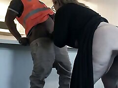 Horny Housewife Fucks teens on Construction Worker