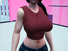 Custom Female 3D : Gameplay Episode-01 - Sexy Customizing the Girl With hard sex mouth fuck Sexy Casual Dress Without Any Voice Video