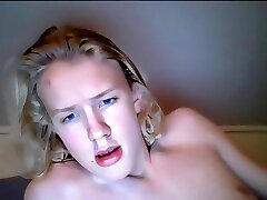 Gbt Hot Blond Boy Show Twink voyeur cabin masturbation 2 Ai Enhanced