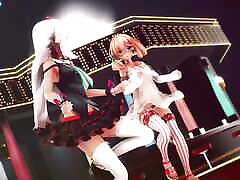 Mmd R-18 Anime Girls Sexy Dancing clip 19