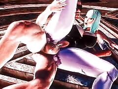 Morrigan Aensland in the Electron Temple part 2
