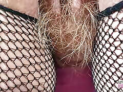My big ass and hairy pussy in tight PVC mature bbw milf amateur big bamis made wife fishnet pantyhose