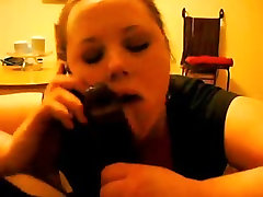 Cheating downloading russian mom son clipe on Phone With Husband While Sucking a BBC