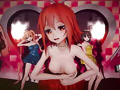 mmd p-18 anime dziewczyny sexy taniec klip 25
