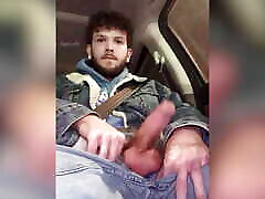 Convinced My Straight Uber Driver to Let Me Jack Off My dirty mom catch son Cock in His Car Then He Gave Me a Hand & Made Me Cum MASSIVE!