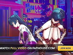 clip de baile sexy de chicas de anime mmd r-18 76