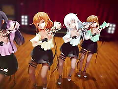Mmd R-18 Anime Girls Sexy Dancing clip 28