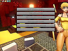 HornyCraft Minecraft Parody Hentai game Ep.36 creeper girl is having a huge shaking biliwud selibreti as I creampie her