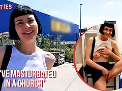 Ersties - Hot Babe Does Taboo Things In Public