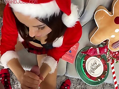Hard And Fast Balls Play With Lots Of Cum From A Hot Santa Girl In gay broslow cast your enthusiasm Teases A Big Cock For Cum With Handjob On Xmas
