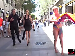 Public Bitch Drinks 3pq kingcom And Sperm In Front Of Voyeurs