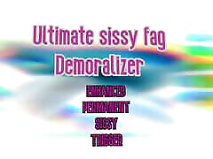 The Ultimate Sissy kinky gym Demoralizer
