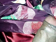 Satin silk handjob new tamilcouple - Bhabhi satin print suit handjob and cum 111