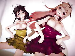 Mmd R-18 Anime Girls Sexy Dancing clip 44